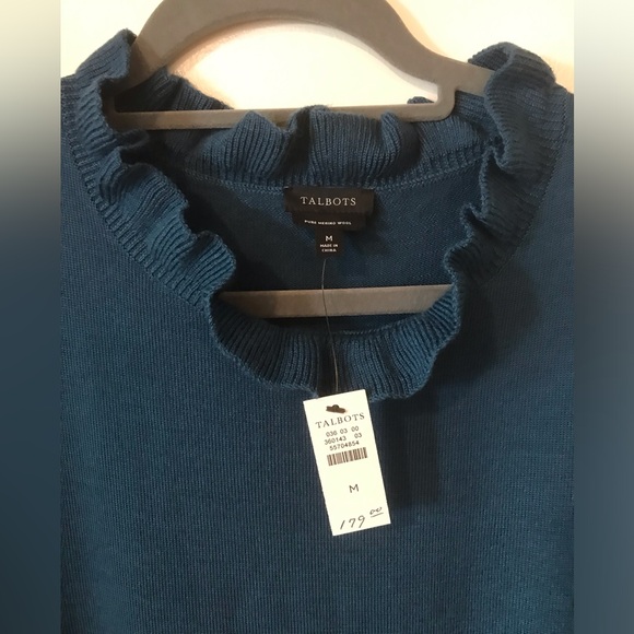 NWT Talbots merino wool dress SZ M - Picture 3 of 4